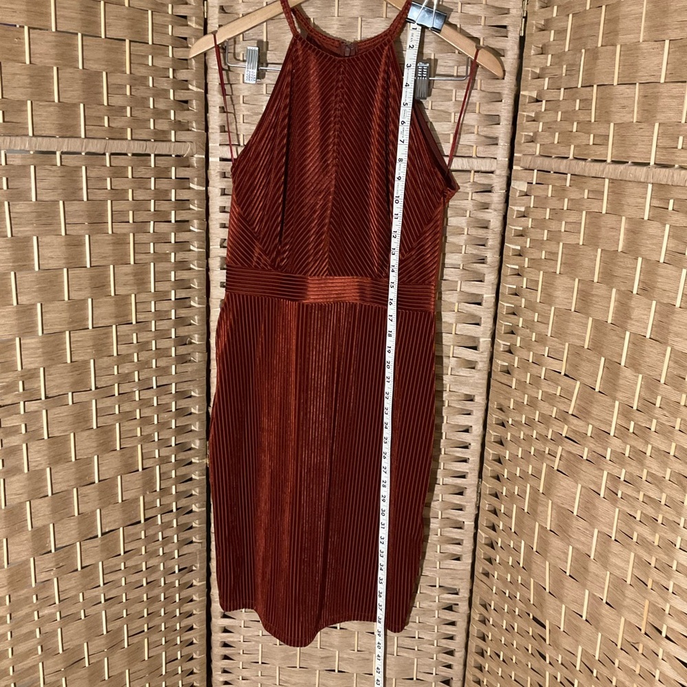 NWT Dynamite Velvet Bodycon Dress - Picture 12 of 14